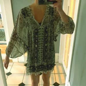 Joie Patterned Tunic Dress